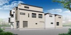 建物プラン例（A～D号棟）建物価格１９１０万円～２３００万円、建物面積８０．３３㎡～９８．３㎡