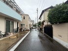 交通量の少ない前面道路♪