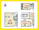 建物プラン例（A号地）、建物面積９９．８１m2