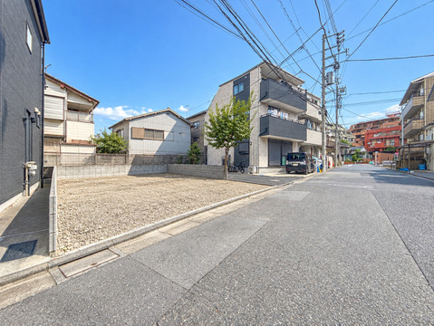 人気の角地！落ち着いた住環境が魅力の売土地。