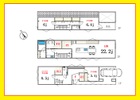 建物プラン例　建物面積：148.61m2