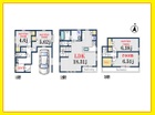 建物プラン例　建物価格:１６３０万円、建物面積:１１２．４５㎡