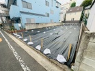 公道5.4m×間口約8mのゆとり。開放感ある立地です。