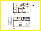 建物プラン例（C区画）　建物面積:９５．６３㎡