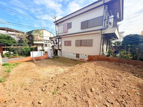 高井戸東４丁目。建築イメージが広がる、参考プラン付き売地。