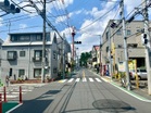 交通量の少ない前面道路♪
