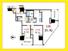 LD部分に床暖房完備。