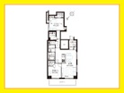 1LDK+S、専有面積64.67m2、バルコニー面積7.72m2