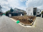 【建築条件なし】北東公道+北西通路につき角地風の開放感ある立地です。