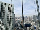 ４４階部分で、景色を楽しめるリビングスペース♪