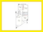 3LDK、専有面積71.03m2、バルコニー面積11.1m2
