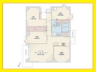 4LDK、専有面積98.94m2、バルコニー面積10.1m2