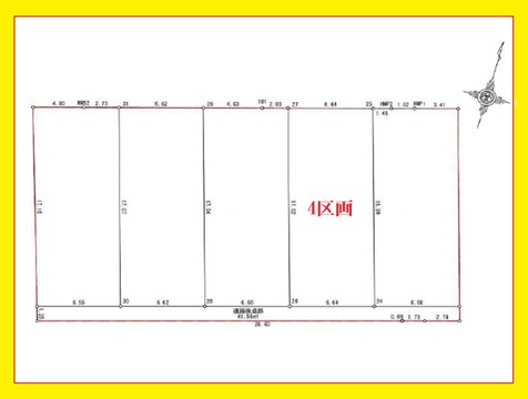 中野区上鷺宮３　４区画