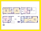 2SLDK、土地面積31.07㎡、専有面積61.16㎡