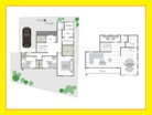 【建物プラン例】建物価格：5566万円、建物面積：195.223㎡