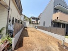 ３６坪超えの敷地。陽あたり良好です。