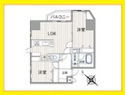 2LDK、専有面積52.04㎡