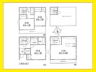 ゆったり使える１８帖超のLDK!