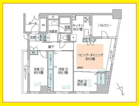 コスモ上野パークサイドシティ