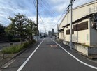 交通量の少ない前面道路♪