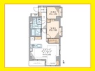 南東角部屋。LDに床暖房付き。
