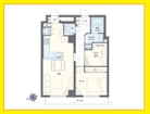 1LDK+S（納戸）、専有面積57.2m2、バルコニー面積6.93m2