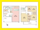【建物プラン例】建物価格：5099万円、建物面積：132.78㎡