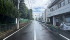交通量の少ない前面道路♪