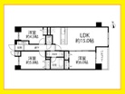 3LDK、専有面積70.83m2、バルコニー面積4.95m2