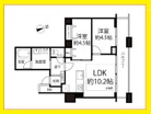 2LDK、有面積51.1m2、バルコニー面積10.03m2