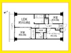 2LDK+S（納戸）、専有面積56.16m2、バルコニー面積5.94m2