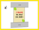 光と風を呼び込む両面道路。岸町２丁目、ゆとりの整形地。