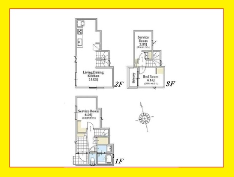 新宿区西早稲田３  戸建  2号棟