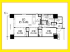 3LDK+S（納戸）、専有面積80.35m2、バルコニー面積11.21m2