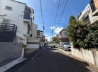 交通量の少ない前面道路♪