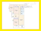 南西向きバルコニーの角住戸