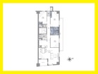 3LDK、専有面積86.45㎡、バルコニー面積19.63㎡