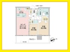 全居室バルコニーに面した明るいお部屋です